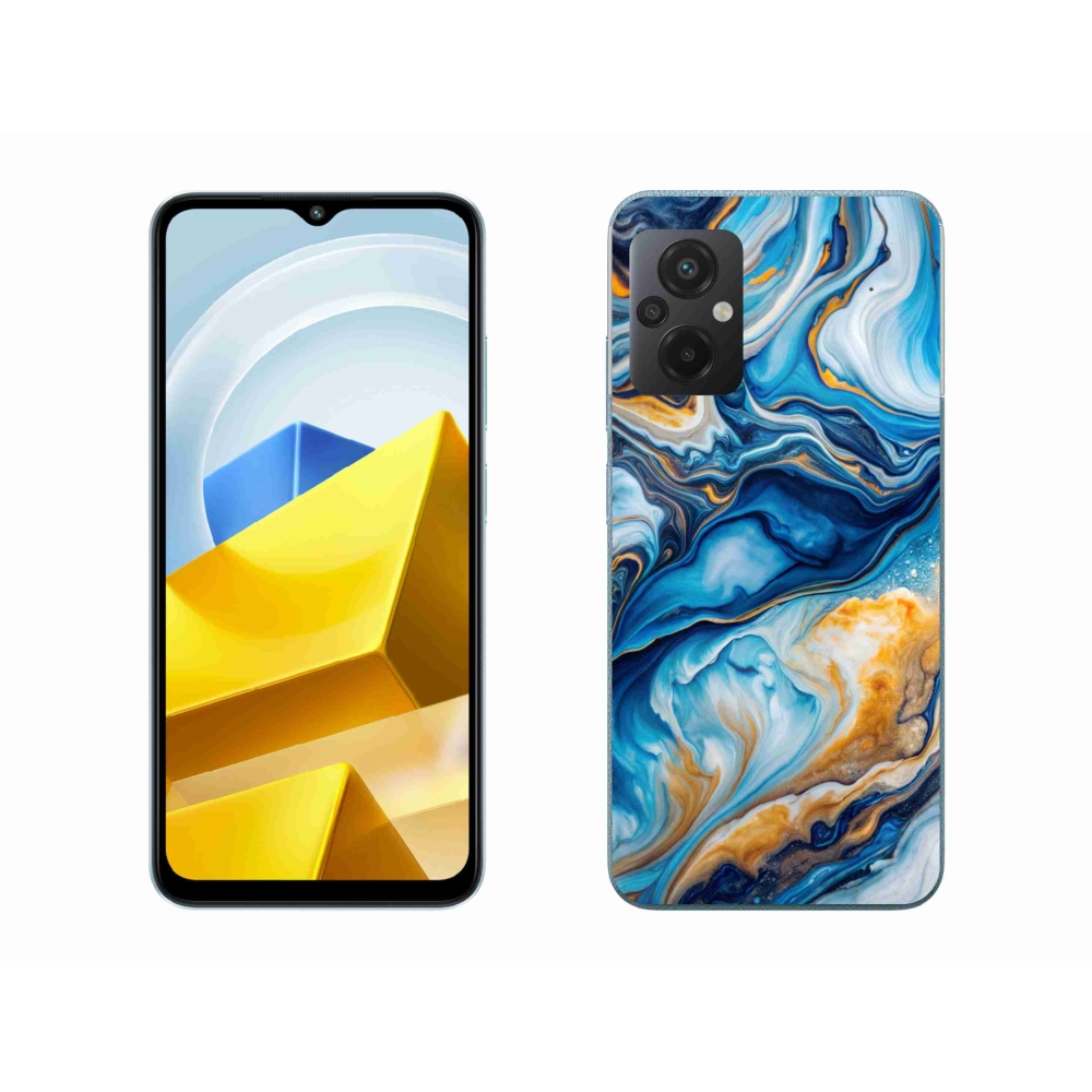 Gél borítás mmCase a Xiaomi Poco M5 4G készülékhez - absztrakt motívum 34