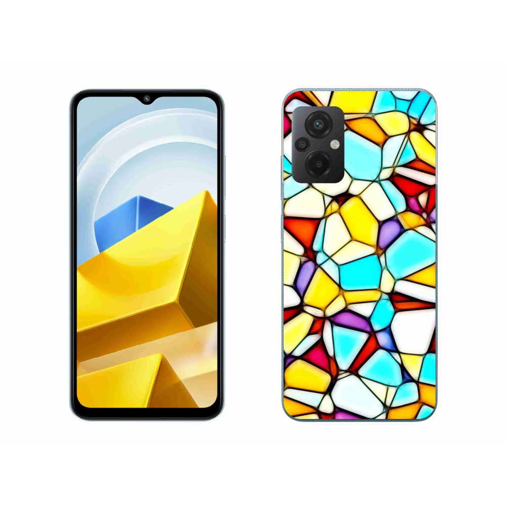Gél borítás mmCase a Xiaomi Poco M5 4G-hez - absztrakt motívum 40