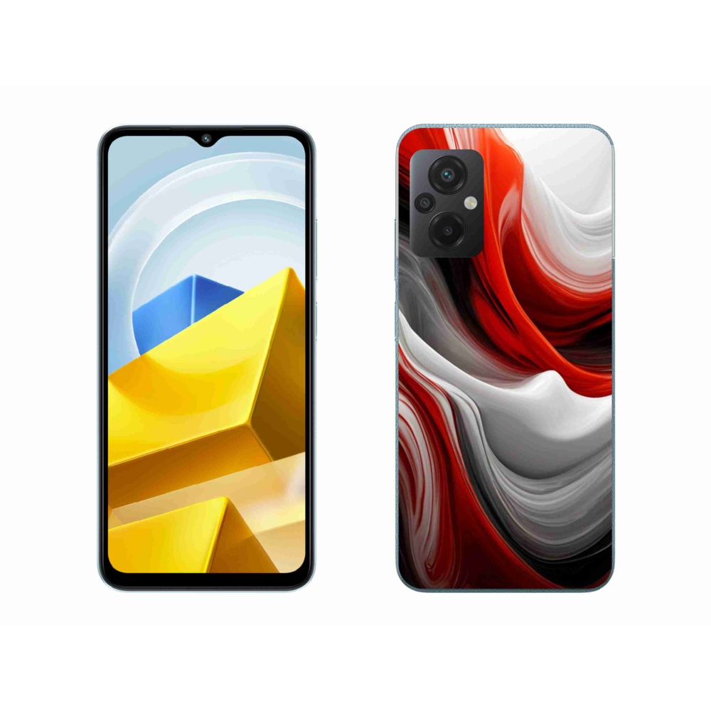 Gél borítás mmCase a Xiaomi Poco M5 4G-hez - absztrakt motívum 47