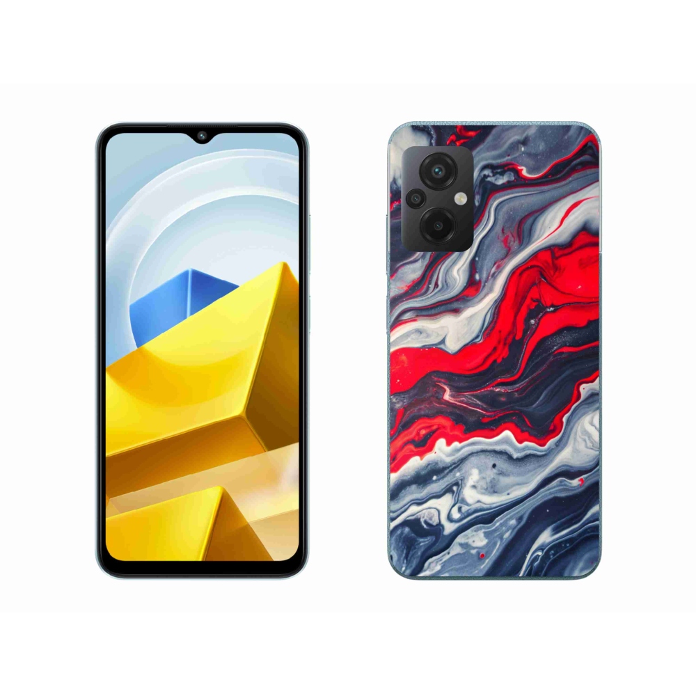 Gél borítás mmCase a Xiaomi Poco M5 4G-hez - absztrakt motívum 59