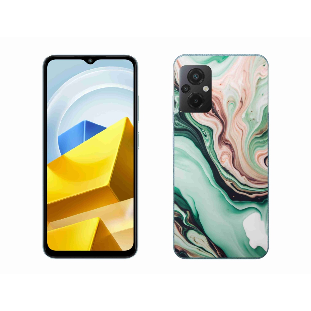Gél borítás mmCase a Xiaomi Poco M5 4G készülékhez - absztrakt motívum 62
