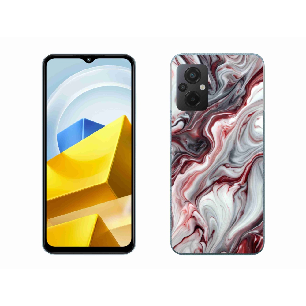 Gél borítás mmCase a Xiaomi Poco M5 4G-hez - absztrakt motívum 64