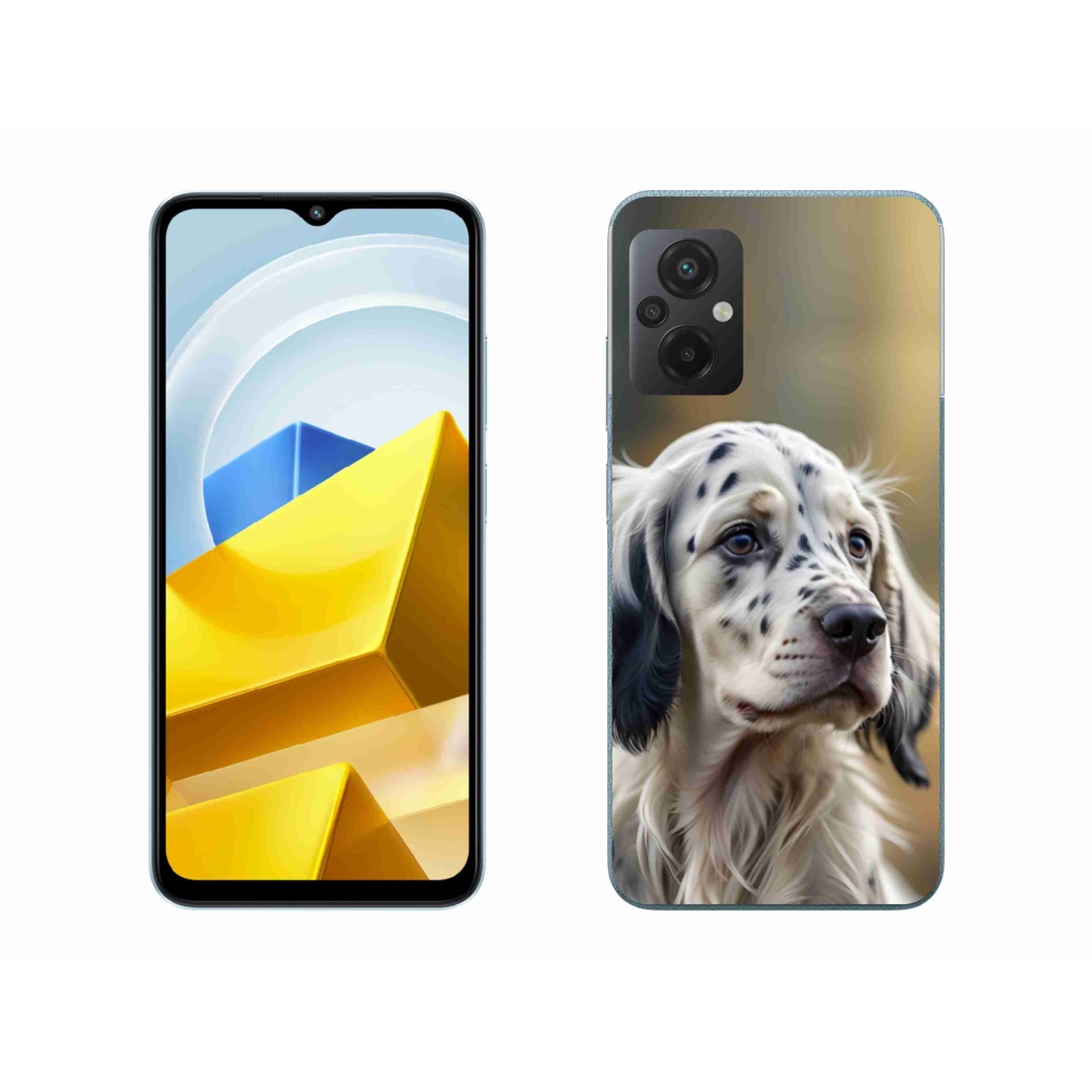 Gél borítás mmCase a Xiaomi Poco M5 4G-hez - angol szetter