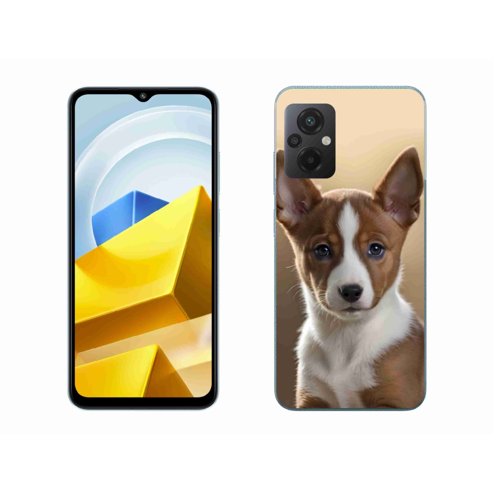 Gél borító mmCase a Xiaomi Poco M5 4G-hez - basenji