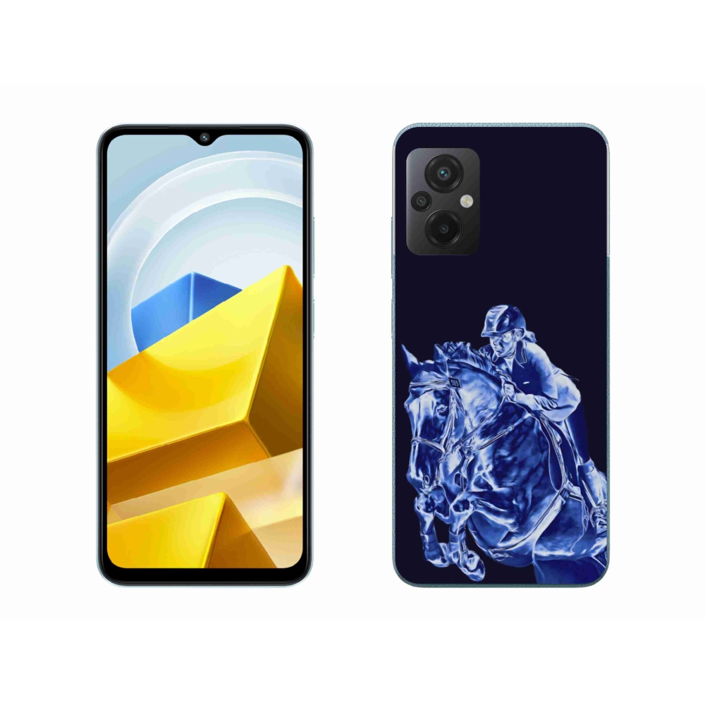 Gél borítás mmCase a Xiaomi Poco M5 4G számára - versenyló