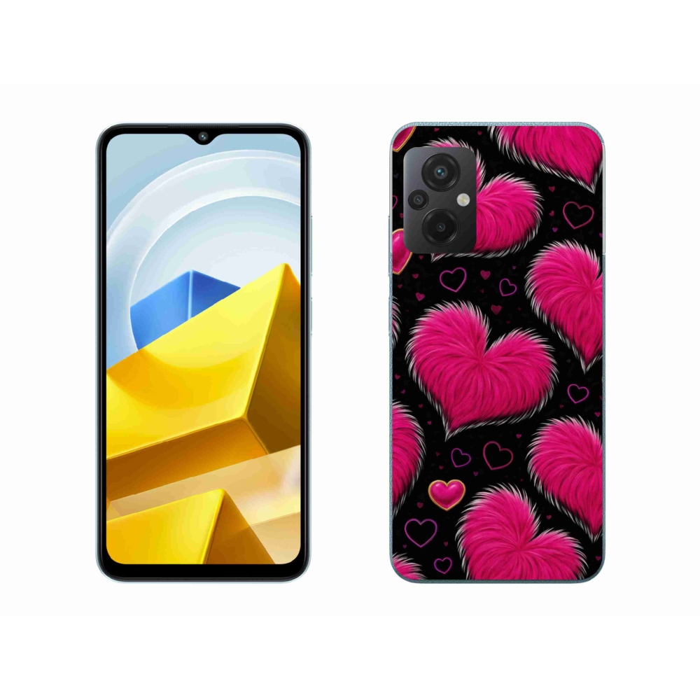 Gél borítás mmCase a Xiaomi Poco M5 4G-hez - puha szív