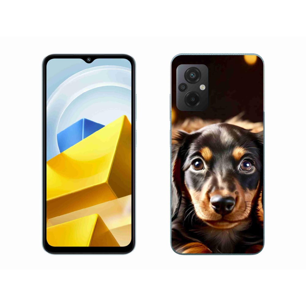 Gél borítás mmCase a Xiaomi Poco M5 4G-hez - tacskó