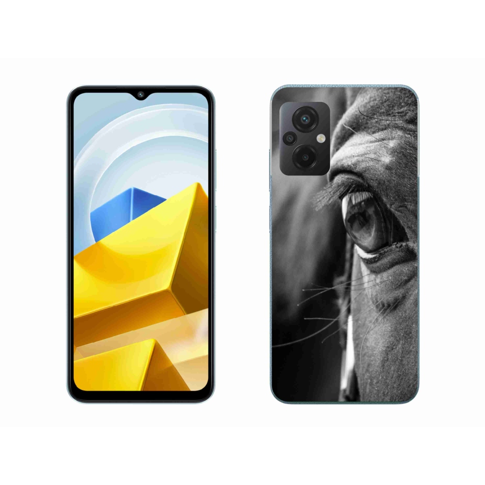 Gél borítás mmCase a Xiaomi Poco M5 4G-hez - ló nézet