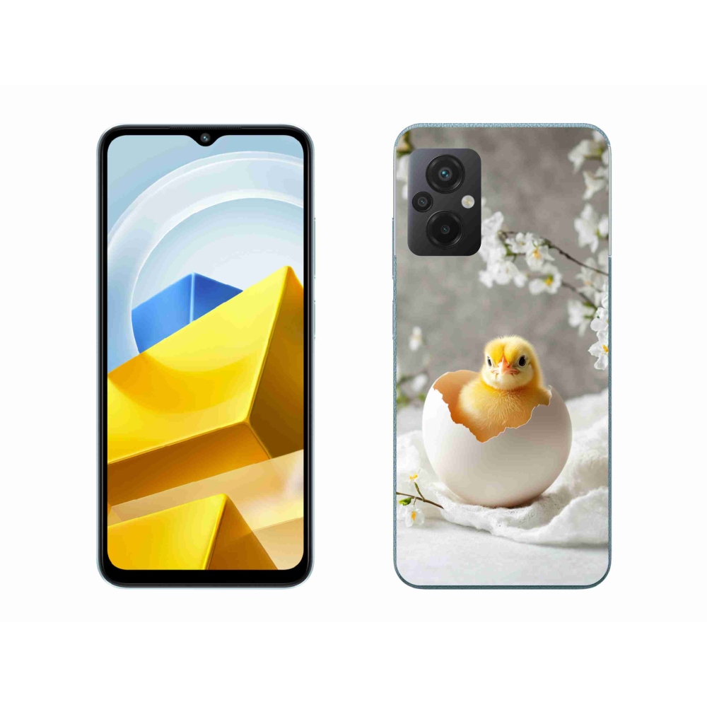 Gél borítás mmCase a Xiaomi Poco M5 4G-hez - csirke