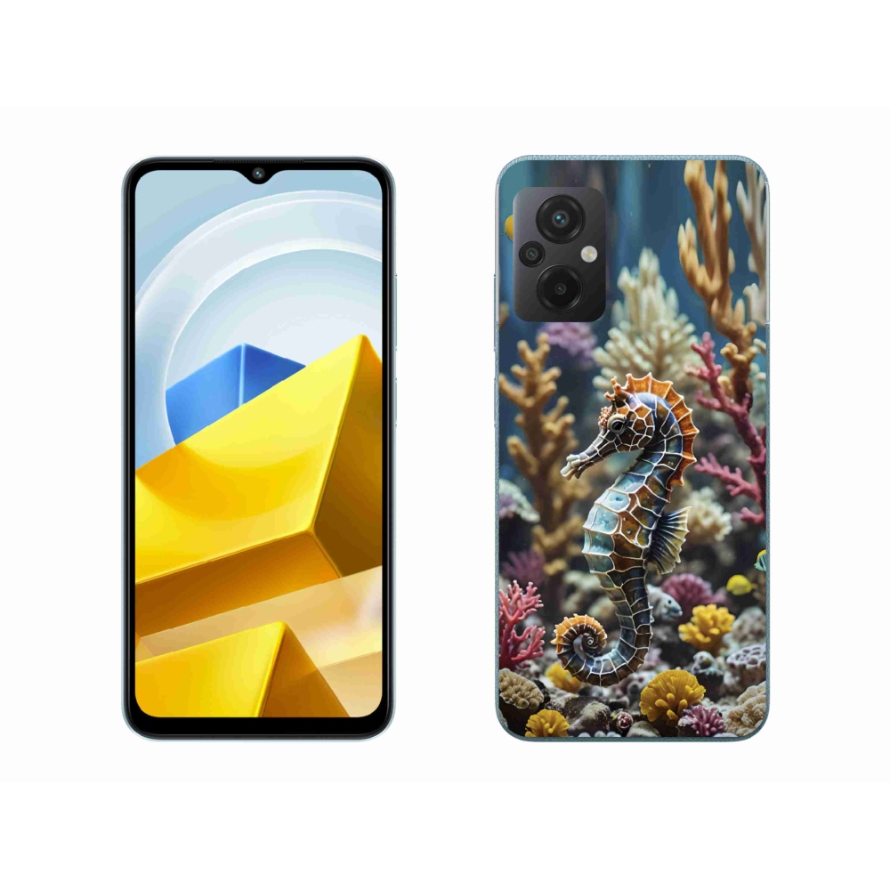 Gél borítás mmCase a Xiaomi Poco M5 4G-hez - csikóhal 2
