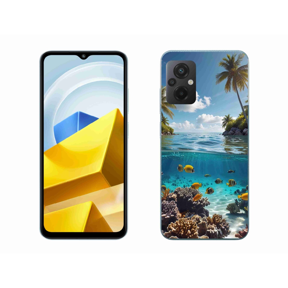 Gél borítás mmCase a Xiaomi Poco M5 4G-hez - Sea World 4