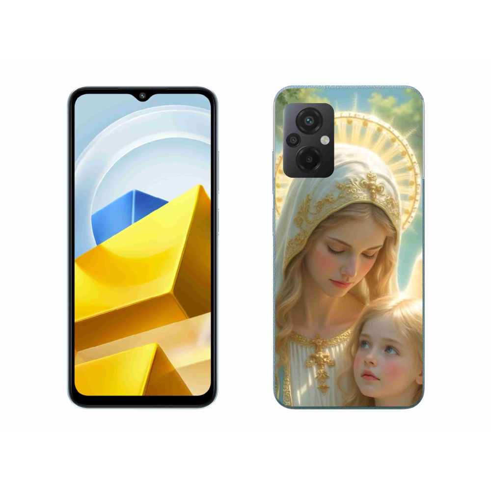 Gél borítás mmCase a Xiaomi Poco M5 4G-hez - vallási téma 2