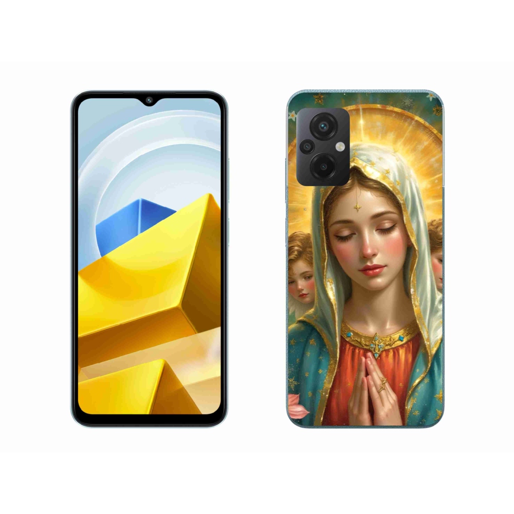 Gél borítás mmCase a Xiaomi Poco M5 4G-hez - vallási motívum 3