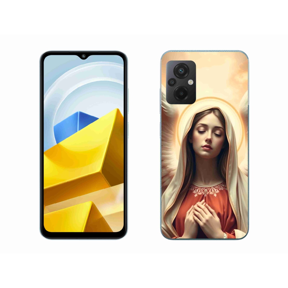 Gél borító mmCase a Xiaomi Poco M5 4G-hez - vallási téma