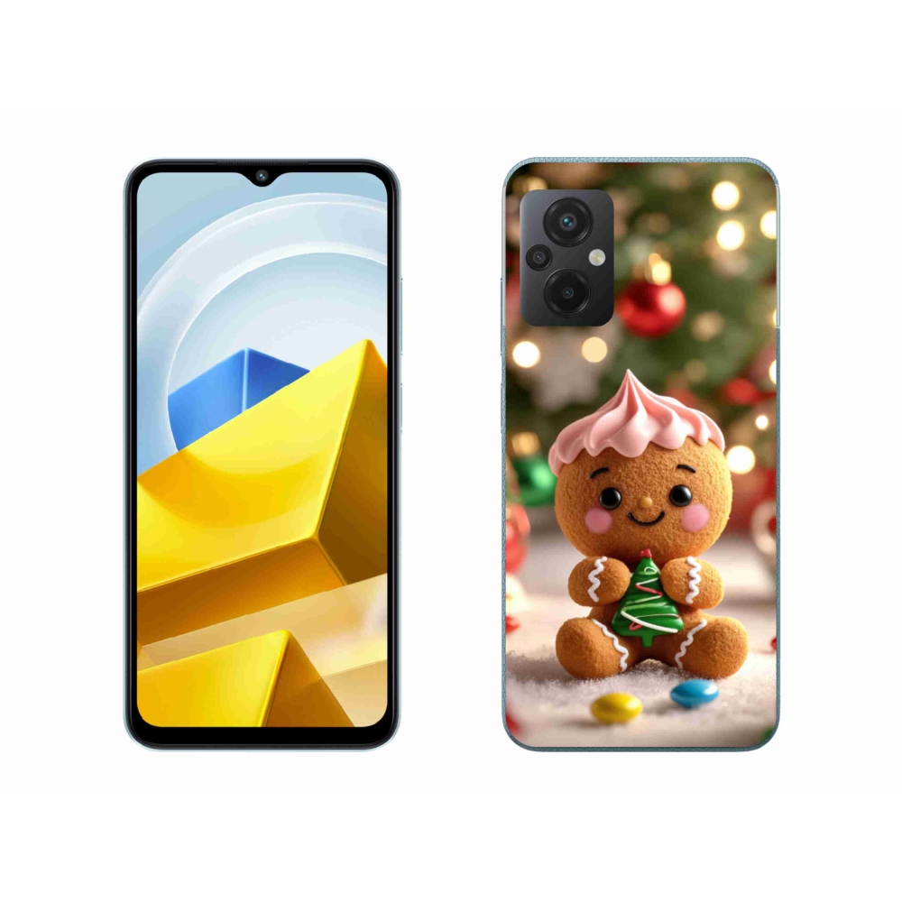 Gél borítás mmCase a Xiaomi Poco M5 4G - mézeskalácshoz