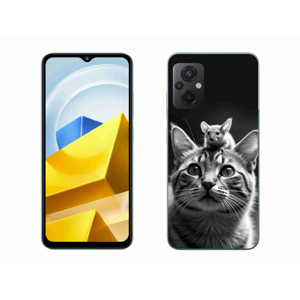 Gél borítás mmCase a Xiaomi Poco M5 4G-hez - állatbarátság 2