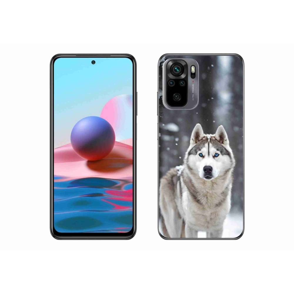 Gél borítás mmCase a Xiaomi Poco M5s készülékhez - husky 2
