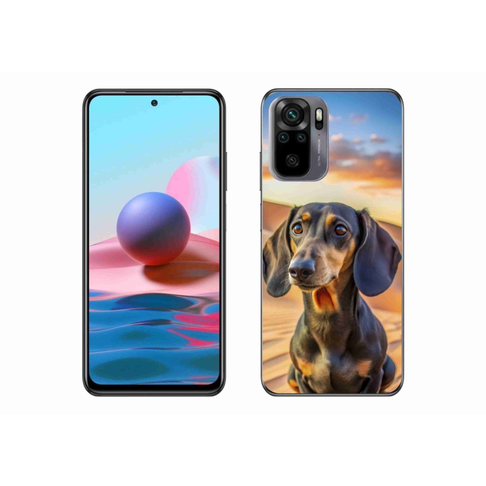 Gél borítás mmCase a Xiaomi Poco M5s készülékhez - tacskó 3