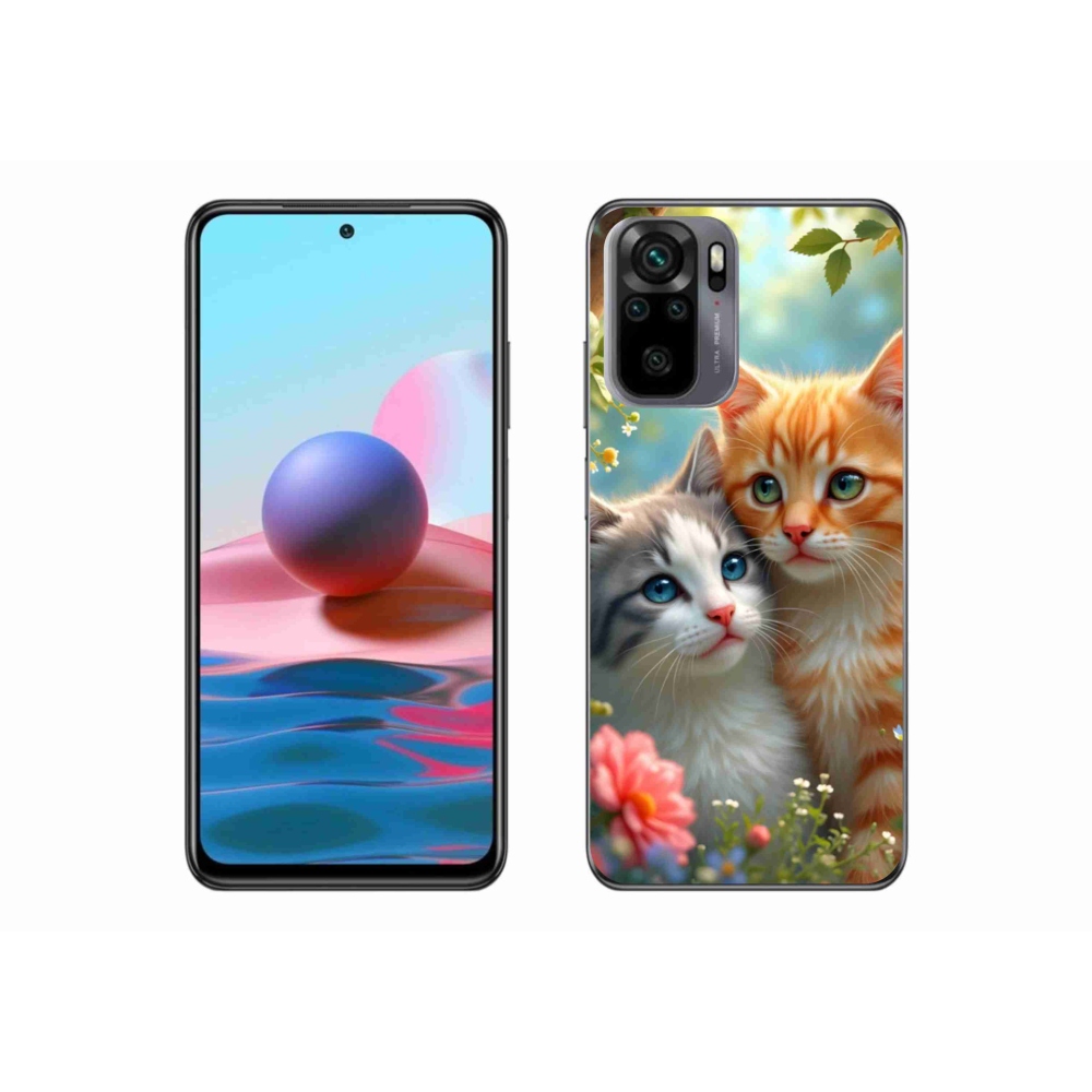 Gél borítás mmCase a Xiaomi Poco M5s készülékhez - macskaszerelem 2