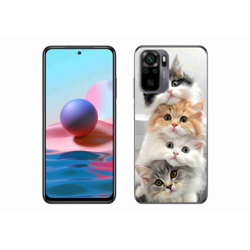 Gél borítás mmCase a Xiaomi Poco M5s készülékhez - cat group