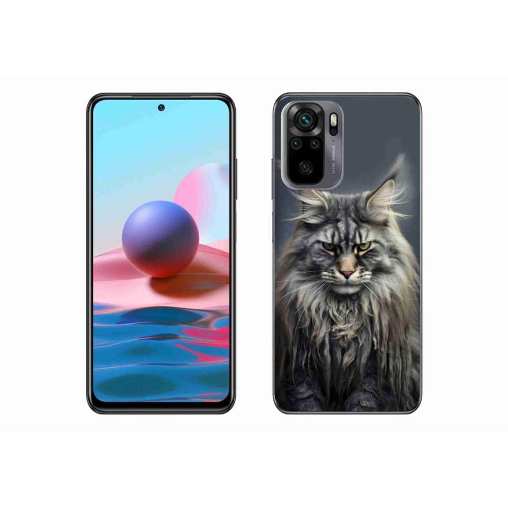 Gél borítás mmCase a Xiaomi Poco M5s számára - macskaszem nézet 4