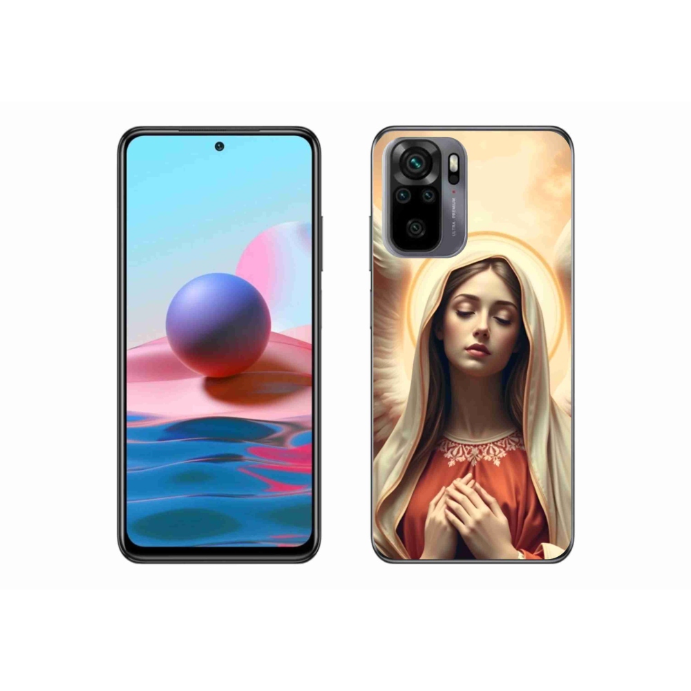 Gél borítás mmCase a Xiaomi Poco M5s számára - vallási motívum