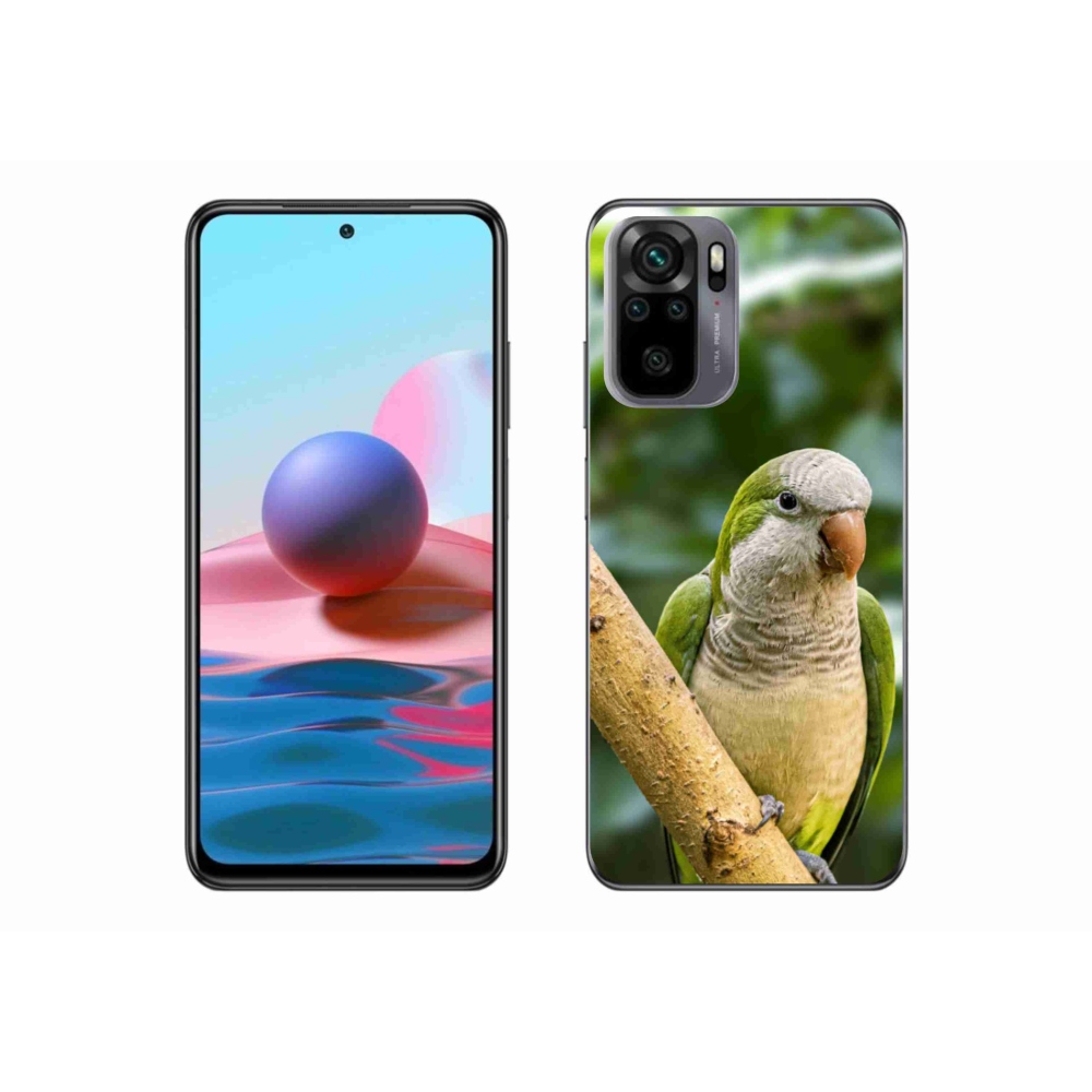 Gél borítás mmCase a Xiaomi Poco M5s készülékhez - papagáj