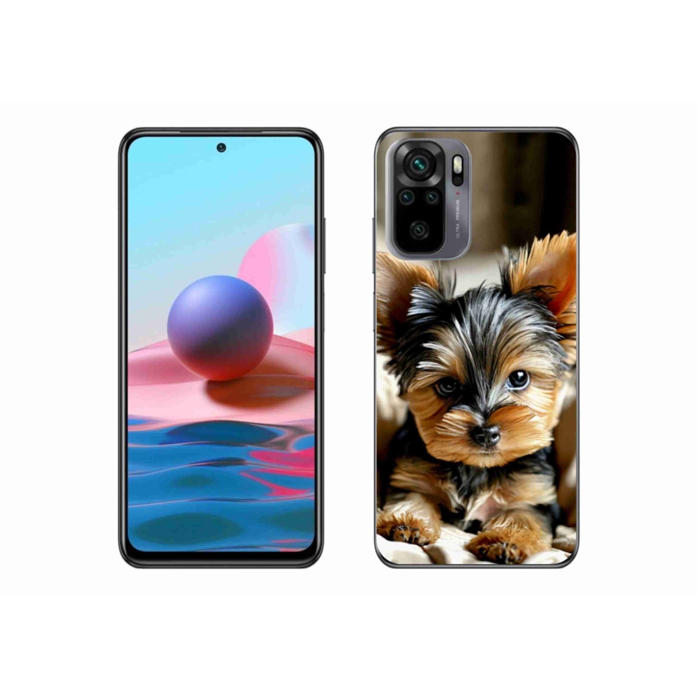 Gél borítás mmCase a Xiaomi Poco M5s számára - aranyos kiskutya