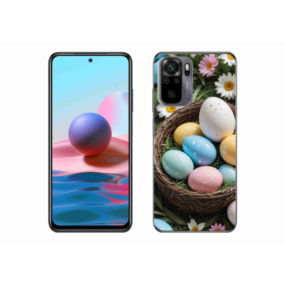 Gél borítás mmCase a Xiaomi Poco M5s készülékhez - Húsvéti tojások 2