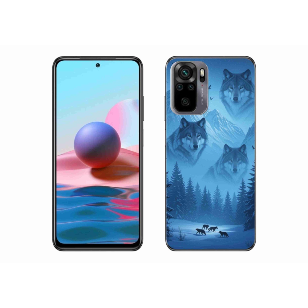 Gél borítás mmCase a Xiaomi Poco M5s készülékhez - farkas csomag