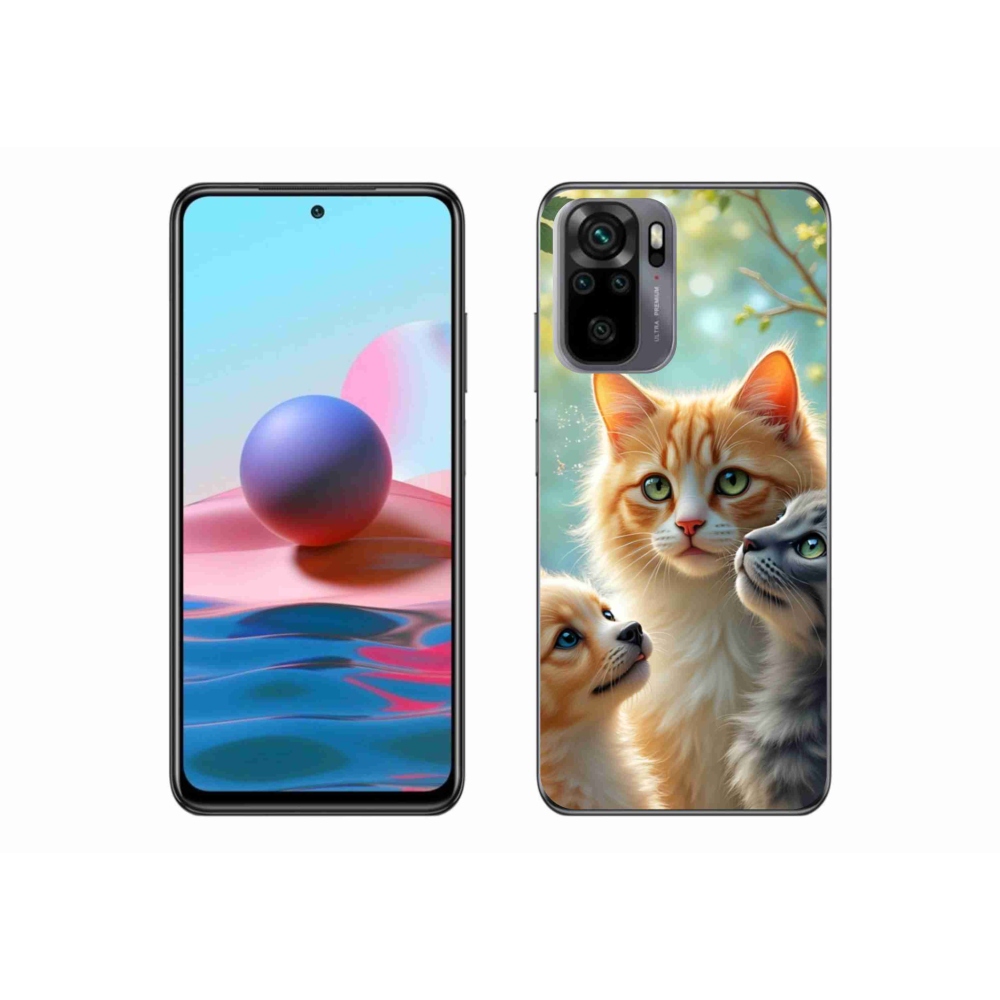 Gél borítás mmCase a Xiaomi Poco M5s számára - állati barátság 2