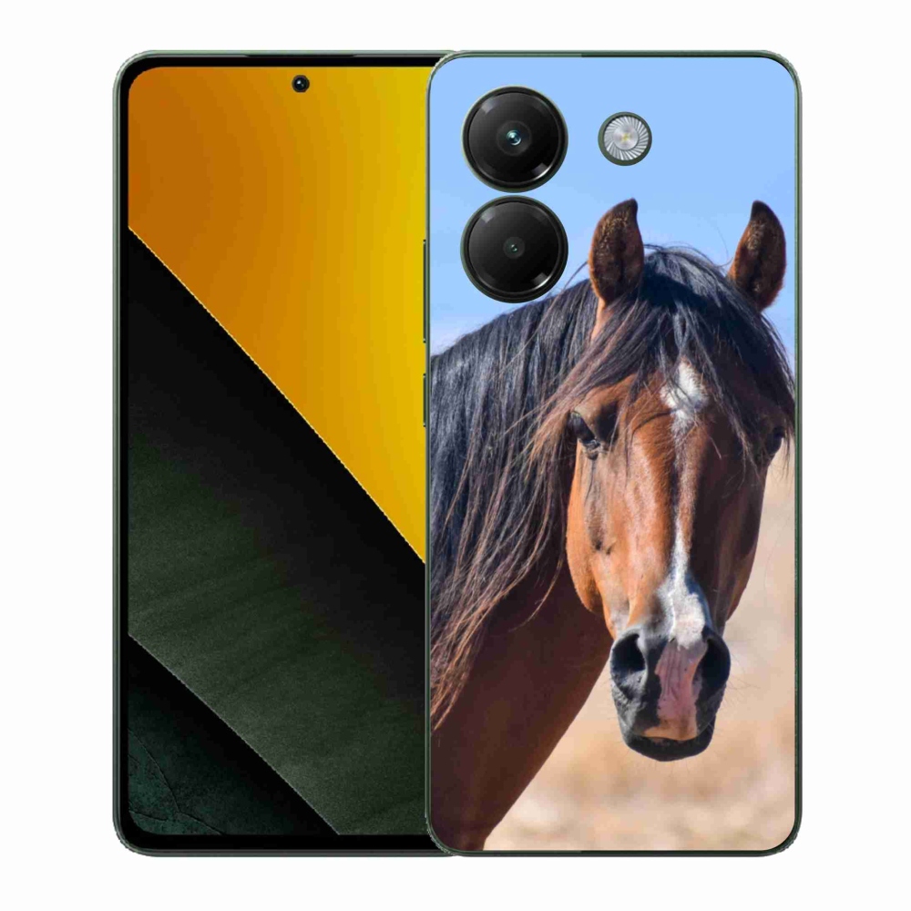 Gél borítás mmCase a Xiaomi Poco M7 Pro 5G számára - csendes ló