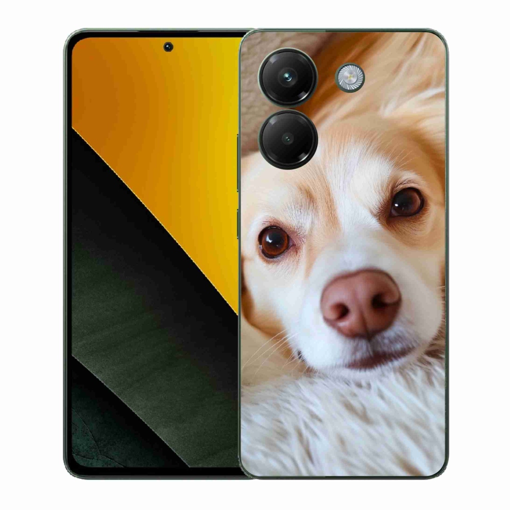 Gél borítás mmCase a Xiaomi Poco M7 Pro 5G számára - Aranyos csivava