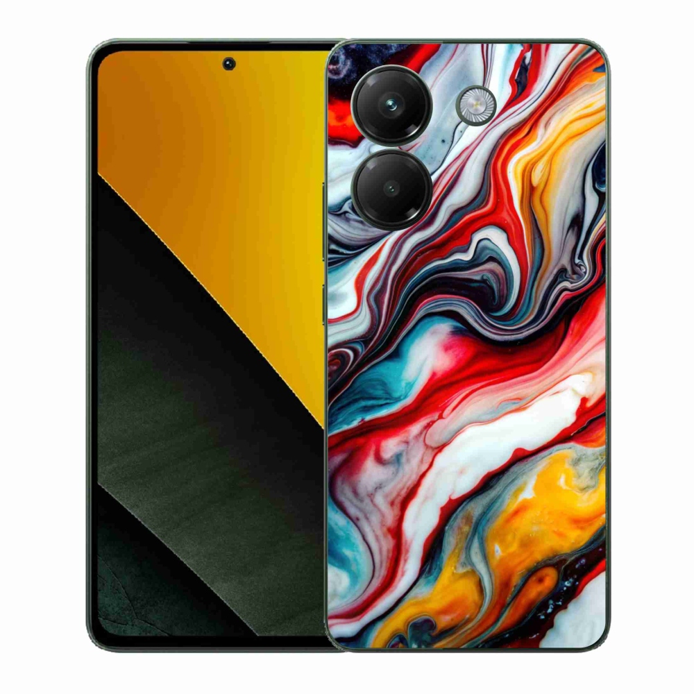 Gél borítás mmCase a Xiaomi Poco M7 Pro készülékhez - absztrakt motívum 35