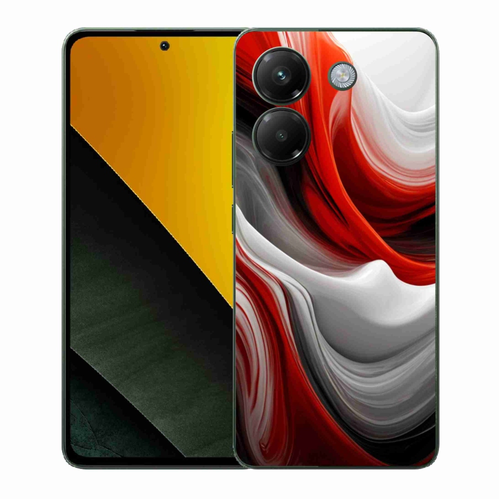 Gél borítás mmCase a Xiaomi Poco M7 Pro számára - absztrakt motívum 47