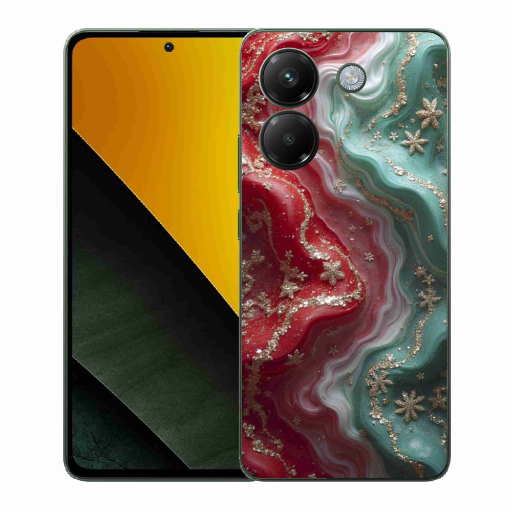 Gél borítás mmCase a Xiaomi Poco M7 Pro készülékhez - absztrakt motívum 54