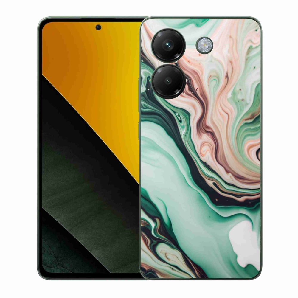 Gél borítás mmCase a Xiaomi Poco M7 Pro készülékhez - absztrakt motívum 62