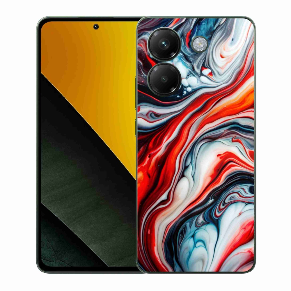 Gél borítás mmCase a Xiaomi Poco M7 Pro számára - absztrakt motívum 63