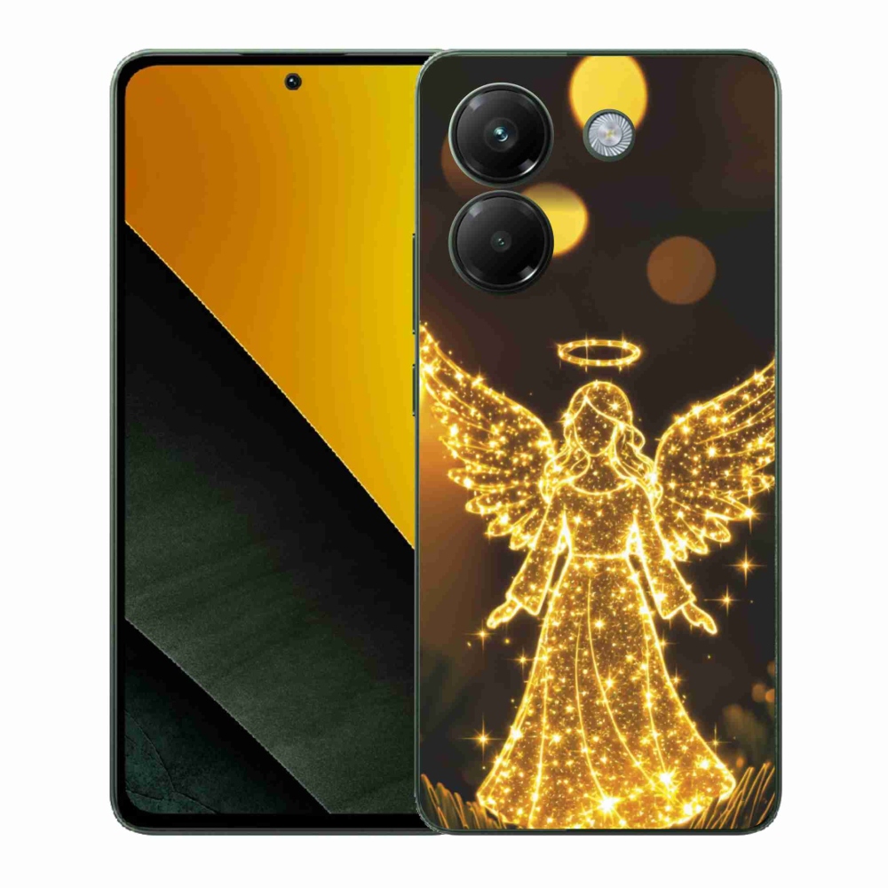 Gél borítás mmCase a Xiaomi Poco M7 Pro számára - angyalka