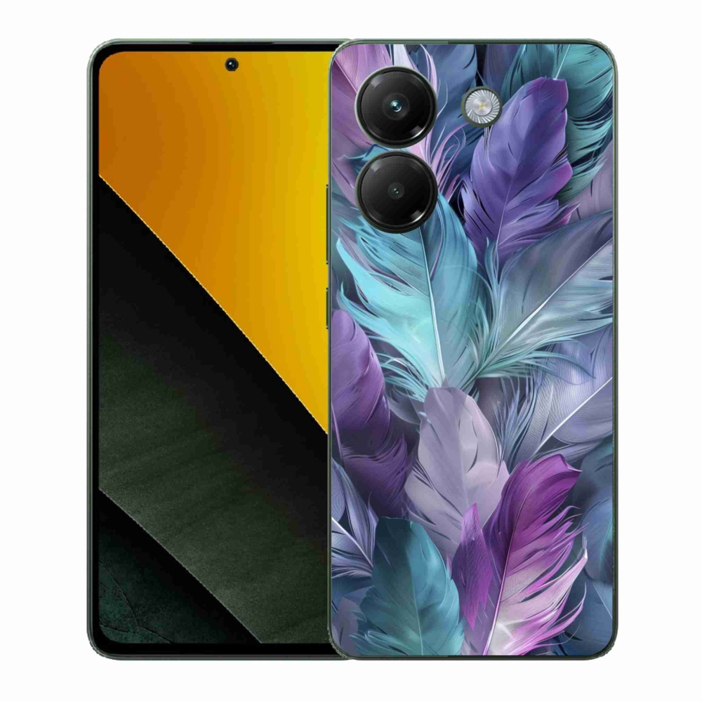 Gél borítás mmCase a Xiaomi Poco M7 Pro számára - színes toll 2