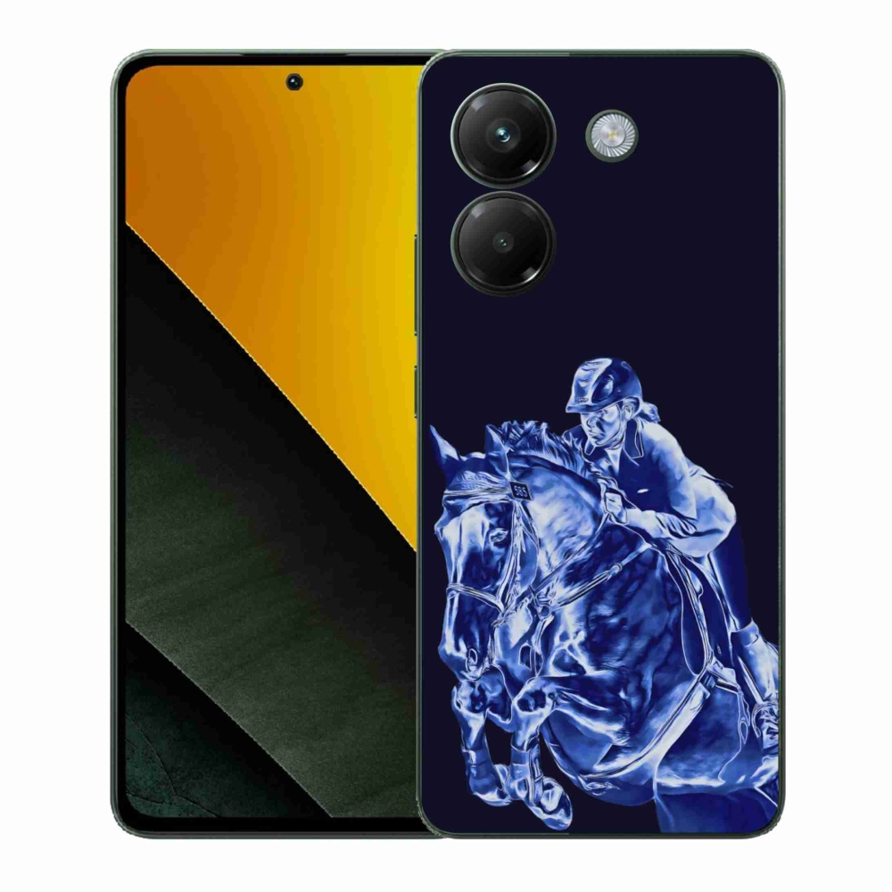 Gél borítás mmCase a Xiaomi Poco M7 Pro számára - versenyló