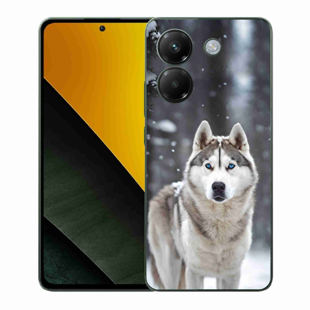 Gél borítás mmCase a Xiaomi Poco M7 Pro készülékhez - husky 2
