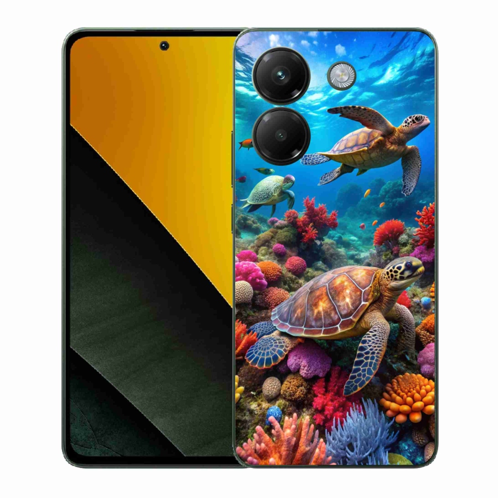 Gél borítás mmCase a Xiaomi Poco M7 Pro készülékhez - Sea World 2