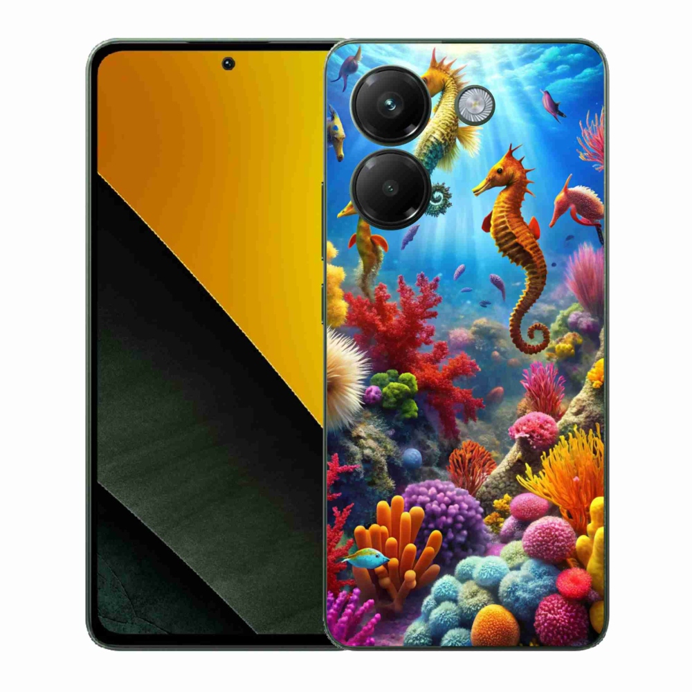 Gél borítás mmCase a Xiaomi Poco M7 Pro készülékhez - Sea World 3
