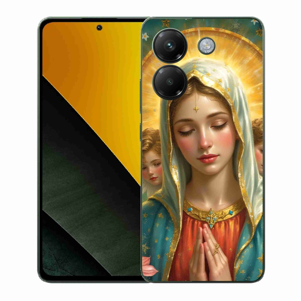 Gél borítás mmCase a Xiaomi Poco M7 Pro számára - vallási motívum 3