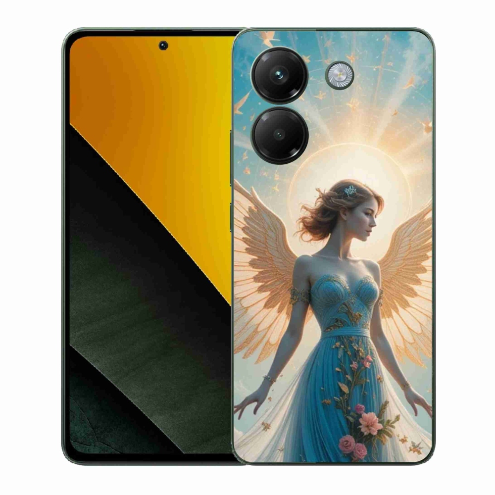 Gél borítás mmCase a Xiaomi Poco M7 Pro számára - vallási motívum 4