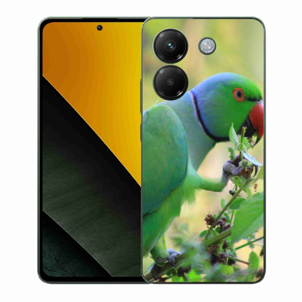 Gél borítás mmCase a Xiaomi Poco M7 Pro készülékhez - parrot alexandr