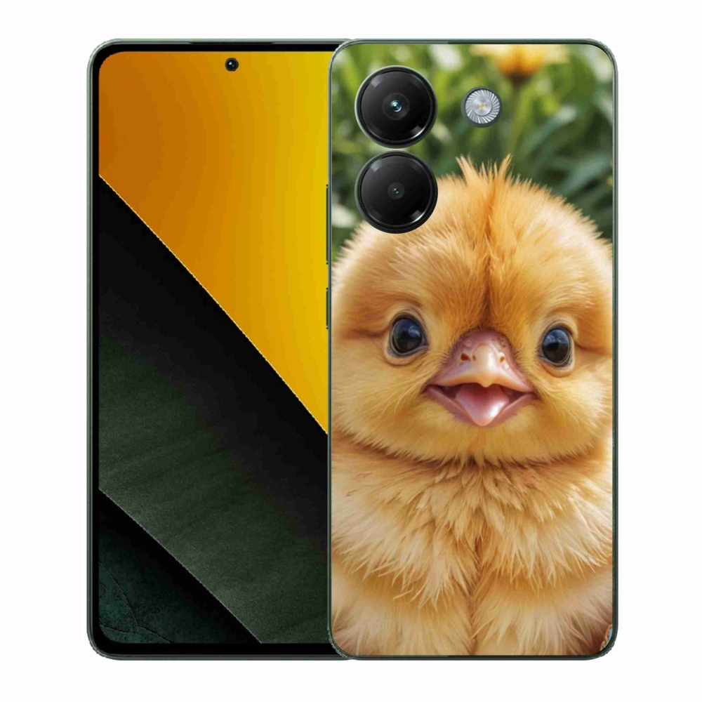 Gél borítás mmCase a Xiaomi Poco M7 Pro számára - boldog csaj