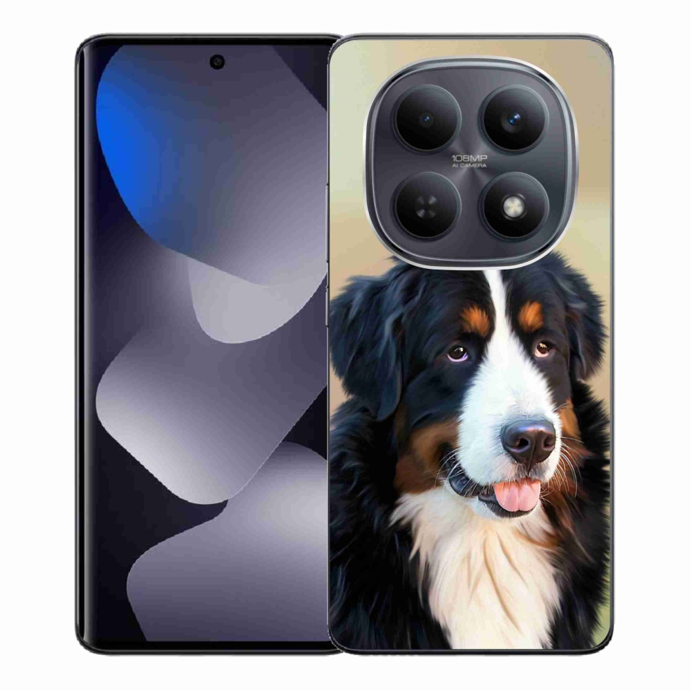 Gél borítás mmCase a Xiaomi Poco M8 5G/Redmi Note 15 5G/4G - Berni hegyi kutya számára