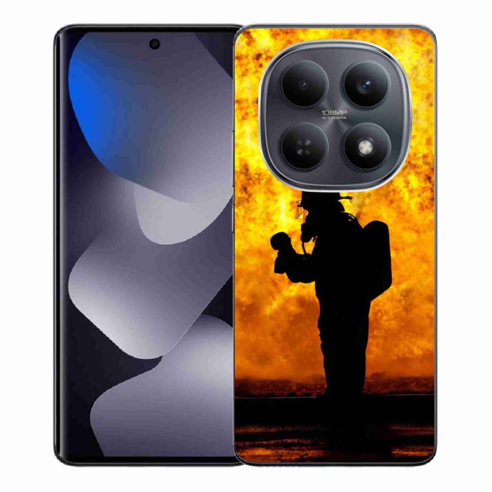 Gél borítás mmCase a Xiaomi Poco M8 5G/Redmi Note 15 5G/4G - tűzoltóhoz